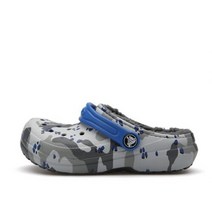 크록스 키즈 털 클래식 라인드 카모 HH 207323 0EF