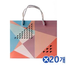 기성쇼핑백 기프트 기프트백 랜덤발송x20개 러브하트 선물가방 고급쇼핑백 귀여운쇼핑백, 1