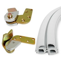 방화문 아파트 현관문 피벗힌지 가스켓 고무패킹 경첩 셀프 보수 교체 방음 냉난방효과 소음차단, 방화문 피벗힌지 - 좌측 세트