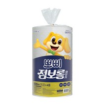 nU추천Lb6339s_유한킴벌리)뽀삐점보롤화장지(500M(1겹)x4롤)_mH3Ud6321, 단일 수량