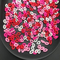 60g 입술 Polymerclay 아이들 점토 뿌리 Diy/공예 Diy 만들기/네일 아트/스크랩북 장식/공예 필러, [04] 60g mix