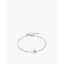 MONICA VINADER Essential sterling silver and diamond bracelet