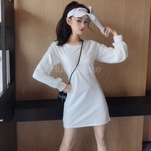SAMARA 원피스 등 파인 미니 드레스 여친룩 데이트룩