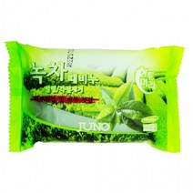 [5개 묶음] 상투머리 녹차 때비누 150g, 상세페이지 참조