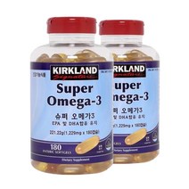 코스트코 오메가3 커클랜드 영양제 동물성 오메가3 장용성 캡슐 6개월분 x 2개