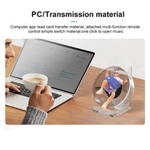 3d홀로그램 3D 팬 홀로그램 프로젝터 데스크탑 LED 사인 램프 플레이어 원격 디스플레이 이미지 비디오 지지대, [01] As Shown