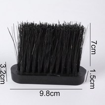 예쁜 벽난로 전원 주택 아파트 거실 따뜻한 주말 농장 꾸미기 2pcs 벽난로 브러시 직사각형 교체 예비 난로 브러시 헤드 리필 동반자 세트 벽난로 유지 보수 도구, 협력사, s
