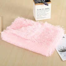 구스이불 헝가위 거위털 이불 슈퍼 부드러운 따뜻한 애완견 담요 애완 동물 슬리핑 매트 쿠션 매트리스 부드러운 애완 동물 소형 중형 대형 개용 담요 amp 고양이, m 78x54cm, 라이트 핑크