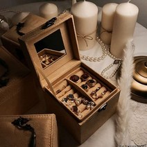박스 악세서리 정리대 보관함 JT 귀걸이 쥬얼리, 블랙