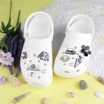 크록스 크록스 입체 진주 보석 11pcs 세트 LXRY-001
