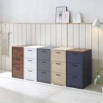 머핀 400 시리즈 서랍장 수납장 정수기대 사무용 미니서랍장 탕비장 탕비실장 속옷장 수건장 MU64516 MU94526, 머핀서랍장, 네이비