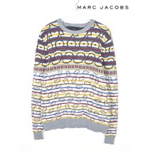 빈티지/ 마크제이콥스 라운드니트/남성S/울/스웨터/9613