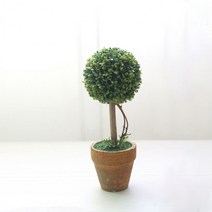 별도표기 그린트리 미니 조화나무 (원형) 실내조경 식물인테리어, 단품