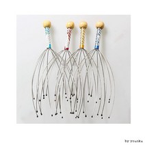 태극 철사 두피 마사지기 안마 안마기계 수동안마 마, 상세페이지 참조, 상세페이지 참조
