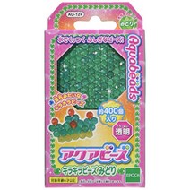 EPOCH Aqua Beads Art Glitter AQ-124 [메시지 씰 포함], 1개, 상품명참조