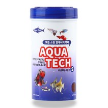아쿠아테크 소형 열대어 사료100g - 구피 소형어 먹이, 단품
