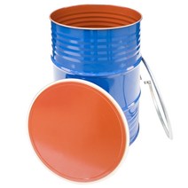 공드럼통 200L 오픈형 밀폐형 휘발류 윤활유 기름통, 1개