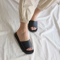 검정색 사무실 실내화 여성 바닷가 여름 편한 신발, 본상품선택, 화이트_235mm