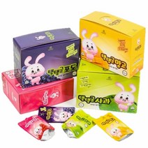 탐미유 학교급식 탱탱글 과즙 유산균 워터젤리 4종 40개 130ml, 포도 40p x 130ml