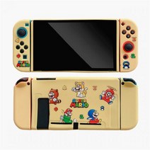 슈퍼 마리오 버섯 만화 TPU 소프트 보호 케이스 쉘 닌텐도 스위치 오렌지 게임 커버, [04] Mario 3, [01] For Switch, 04 Mario 3