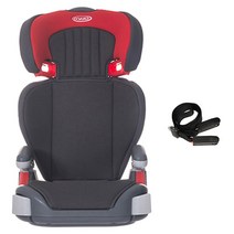 그라코 맥시 주니어 카시트 ISOFIX 벨트포함, 레드