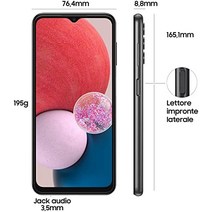 Samsung 갤럭시 A13 A135F EU 3/32GB 블랙-32881, 잠금 해제, 검은색, 4GB