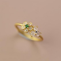 라오농 얼음 씨앗 달걀 반지 대나무 s925 스털링 실버 상감 KI3X +11DW7dwR