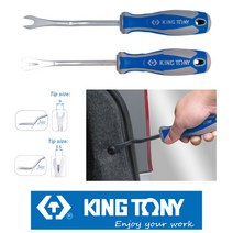 KINGTONY 핀셔 테크플러 우쭈발이 6x100 8x120 클립리무버 핀풀러 핀제거공구, 소(6.35x100)
