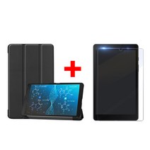 1+1 삼성 갤럭시탭어드밴스2 10.1 북커버 케이스+9H강화유리필름 SM-T583 웅진북클럽 웅진북패드 스마트올 교원 빨간펜 엠베스트 엘리하이 프라임탭 메가스터티 프뢰벨 리딩토탈, 스마트케이스(곤색)+강화유리1매