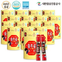 홍초롱 어린이 홍삼 녹용 스틱 30포 (맛있는 유아 키즈 홍삼 진액), 10g, 16개