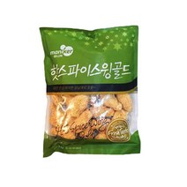 [정연푸드] 마니커에프앤지 핫스파이스윙 골드 1kg (윙+봉 혼합제품), 1봉