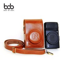 ◀주식회사지오▶bob 리코 RICOH GR 1 2 하이엔드 카메라 가죽케이스 가방 고급 크로스백 용가방 카메라백 보관백◀주식회사지오▶, 초코브라운, ◀주식회사지오▶리코GR1.2공용