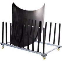 자동차 도장거치대 본네트 범퍼 랙 스프레이 페인트 건조대 카센터 정비소 진열, 후드 후드 보관함