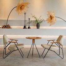 인테리어 의자 카페체어 밀크티 숍 소파 디저트 커피숍 테이블 및 콤비네이션 북 바 클리어 레스토랑 상업 협의 세트, 3.C