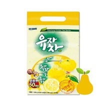 국내산 유자차 겨울 맛있는 건강 달콤차 50티백