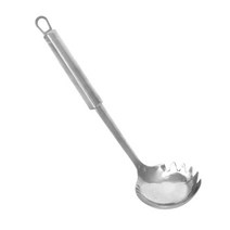 생활창고 스텐 위생적인 사각핸들 면 국자, 나무CP 본상품선택