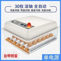 부화기 입문용 2021년 신상품 조류 자동 부화 병아리 계란부화기 36란 실험, 22. 계란부화기 30란