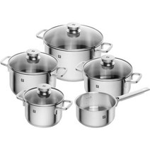 ZWILLING 스테인리스 포커스 스튜 냄비 5종 세트, 기본