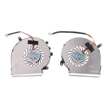 1 쌍 4 핀 L+R 노트북 CPU 냉각 팬 교체 MSI GE62VR GP62MVR GL62M 노트북 컴퓨터 쿨러 라디에이터