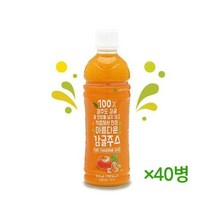 [아름다운가게] 아름다운 감귤주스 2박스 (340ml*40병)