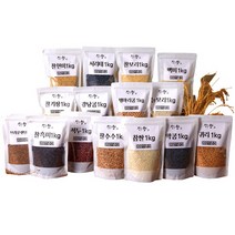 [잡곡왕] 잡곡 300g 1kg 14종 찰현미 귀리 서리태 찹쌀 찰보리 늘보리 강낭콩 약콩 렌틸콩 찰흑미 찰수수 찰기장 병아리콩 적두(팥), 늘보리 1kg, 1개