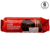 M&S 막스앤스펜서 다크 초콜릿 다이제스티브 비스킷 300g 6팩