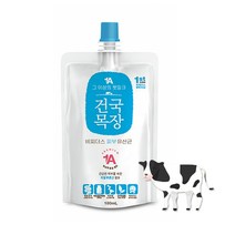 건국목장 강아지우유 비피더스 피부 유산균 180ml, 1, 우유, 1