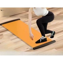 스케이팅 보드 홈트 코어 훈련 슬라이딩 매트 근력, 140x50cm(블랙)