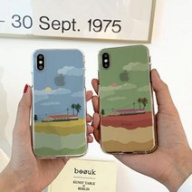 노구 제주도 소프트젤리케이스 갤럭시S9:블루, 1개