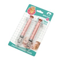 아기 코 깨끗한 세미 통 10ML 유아 베이비 케어 비강 흡인기 클리너 아기 비염 비강 세척기 실리콘 베이비 코 세척 2 개, 05 2pcs Orange
