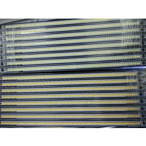 온장 쇼케이스 온장고 10 개/몫 220vac 2835SMD 30/40/50CM 7w 따뜻한 차가운 흰색 밝은 LED 바 빛 쇼케이, 02 웜 화이트_01 30cm