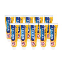 유한양행 암앤해머 화이트 스파클 치약, 121g, 10개