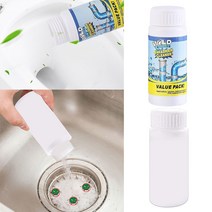 배관 청소기 싱크대 배수구 클리너 병에 담긴 강력한 클리너 화장실 주방 탈취 막힘 준설, 없음