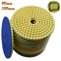 80mm 100mm 다이아몬드 연마 패드 3 "4" 습식 버프 디스크 연마재 샌딩용 대리석 화강암 콘크리트 연삭 조리대 석재, 03 150_01 3 inch